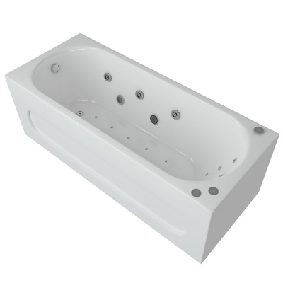 Акриловая ванна Акватек Оберон 160х70 без гидромассажа