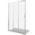 Душевая дверь в нишу Good Door Orion WTW-130 130 профиль Хром стекло прозрачное