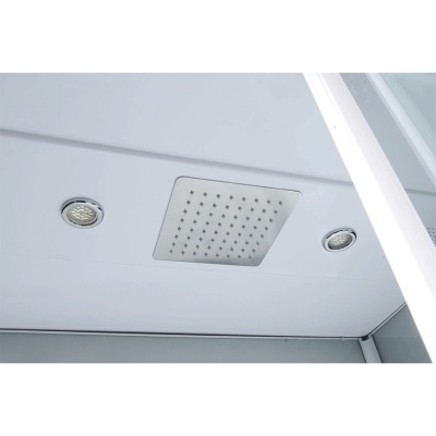Душевая кабина Orans SR-86159 L 120x90 с гидромассажем профиль Белый задние стенки Белые