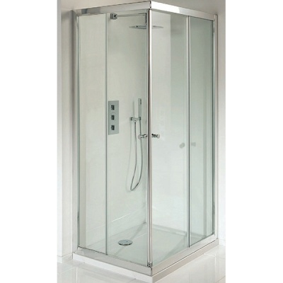 Душевой уголок Riho Lucena Square 90x90 Хром