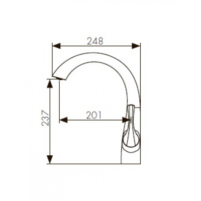 Смеситель для кухни Kaiser Comba 48033-1 Бронза