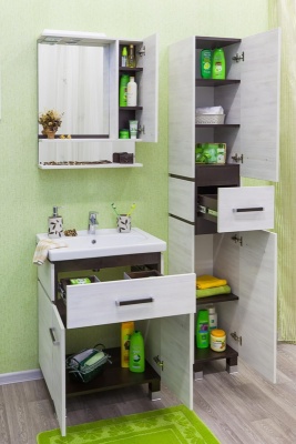 Тумба с раковиной Sanflor Техас 60 Н0000001077 Северное дерево