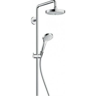 Душевая система Hansgrohe Croma Select S 27255400 Хром Белая