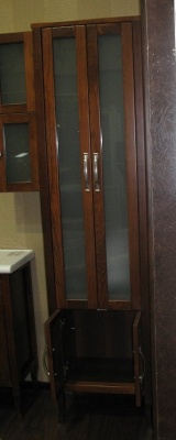 Шкаф пенал Opadiris Мираж 50 00-00000050 Светлый орех