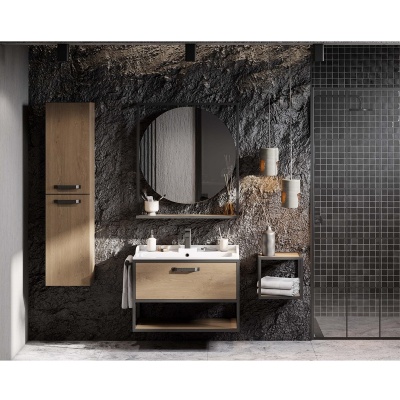 Зеркало Акватон Лофт 80 1A242602LTDY0 Дуб Кантри Зеркало Акватон Лофт 80 1A242602LTDY0 Дуб Кантри