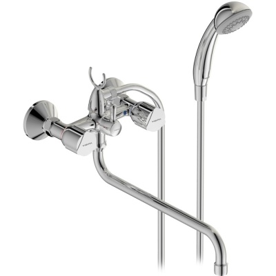 Смеситель для ванны Vidima Eco BA163AA универсальный Хром