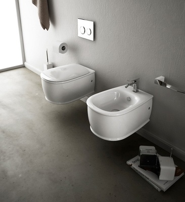 Биде Artceram Azuley AZB001 01 00 подвесное Белое