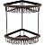 Полка корзина Lemark Jasmine LM6682ORB Черная бронза