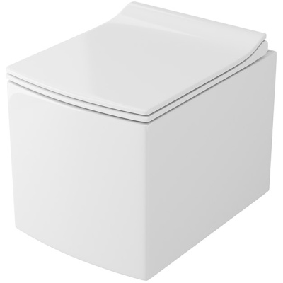 Унитаз Owl 1975 Cube Cirkel-H OWLT190803 подвесной с сиденьем Микролифт