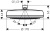 Верхний душ Hansgrohe Crometta 17 26577000 Хром