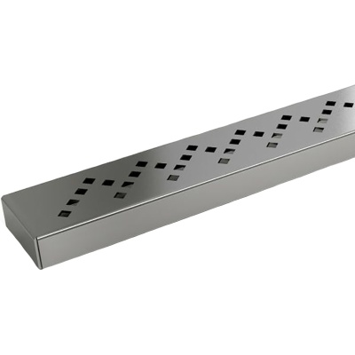 Решетка для душевого лотка PlastBrno SZL084L Хром