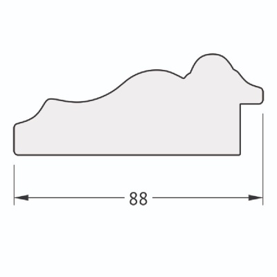 Зеркало Evoform Exclusive-G Floor 201х111 Римское серебро