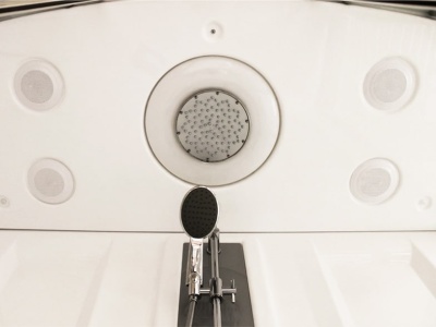 Душевой бокс Radomir Элис 2 168x85 R 1-04-1-2-5-0961 профиль Белый стекло матовое