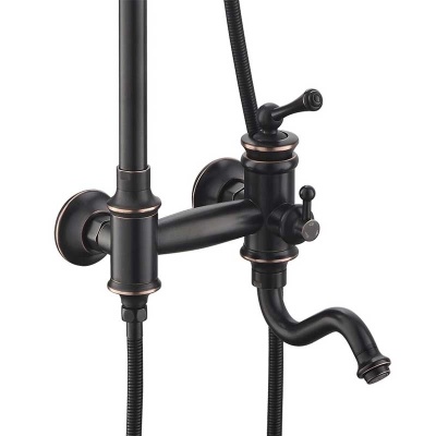 Душевая система Timo Adelia SX-6010/04 Черный антик