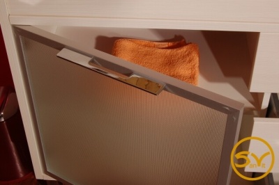 Тумба с раковиной SanVit Новелла Lux 120 knoveln120 с фактурой под дерево Акация светлая