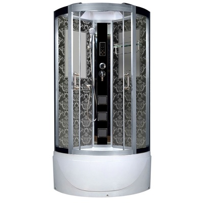 Душевая кабина Niagara Lux 7790 90x90 профиль Золото задняя стенка Золото