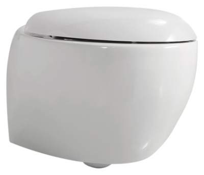 Унитаз Azzurra Clas+ Mini CLP 150/Sosk bianco lucido