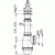 Сифон для кухонной мойки Alcaplast A442-DN50/40 Белый