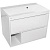 Тумба под раковину Mixline Аврора 70 533837 подвесная Белая