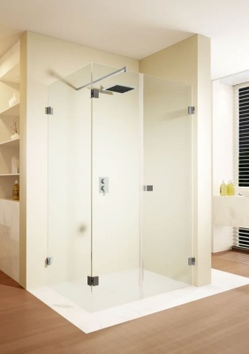 Душевой уголок Riho Scandic Mistral M204 80x80 GX0801202 R профиль Хром стекло прозрачное