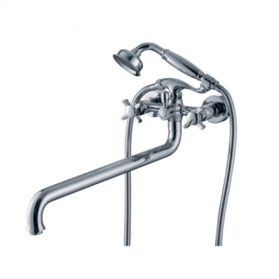 Смеситель для ванны Kaiser Cross 41055 универсальный Хром