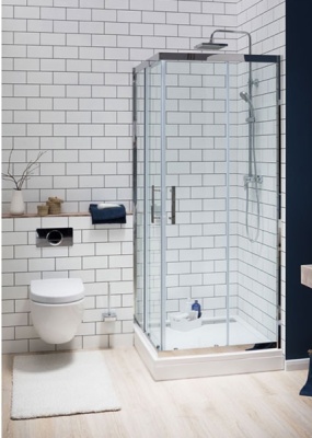 Душевой поддон из искусственного камня Aquanet Stone Lite GB1000S 100x100x13 Белый