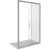 Душевая дверь в нишу Good Door Infinity WTW-120 120 профиль Хром стекло прозрачное
