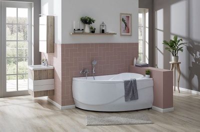 Акриловая ванна Aquanet Maldiva 150x90 R 204002 без гидромассажа