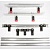 Ножки для ванны Ideal Standard K727467 Хром Черный