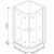 Душевой уголок Good Door Neo R-100-С-CH 100х100 профиль Хром стекло прозрачное