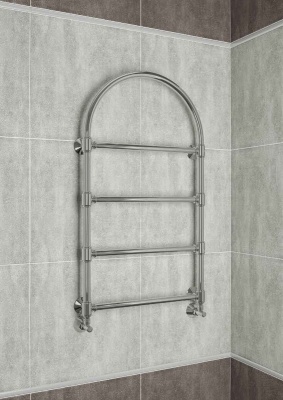 Водяной полотенцесушитель Terminus Версаль П4 500x930 4620768885044 Хром