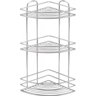 Полка корзина Tekno-tel BK023 угловая Хром