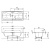 Стальная ванна Kaldewei Cayono Duo 725 180x80 с покрытием Easy-clean