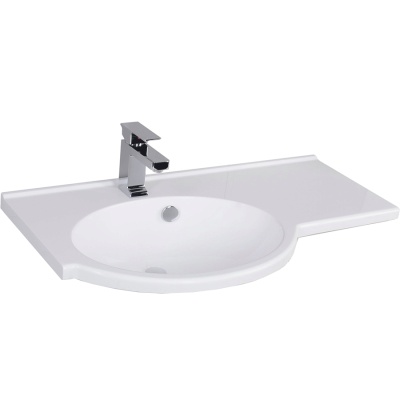 Комплект мебели для ванной Aquanet Лайн 90 L 167610 Белый