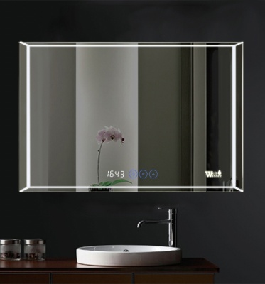 Зеркало WeltWasser Lanzo 80x60 с подсветкой и динамиками 10000000978 Хром