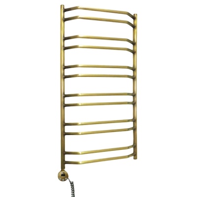 Полотенцесушитель электрический Domoterm Лаура П12 500*985 АБР E L Античная бронза