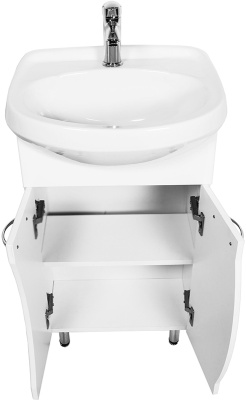 Тумба с раковиной Orange Диана 50 Белая