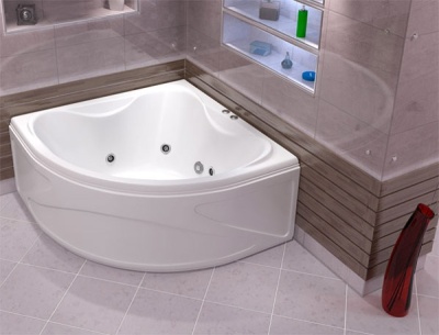 Акриловая ванна Bas Риола 135x135 без гидромассажа