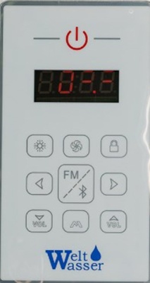 Душевая кабина WeltWasser WW500 Laine 1213 120x90 10000003276 профиль Хром стекло прозрачное