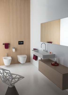 Унитаз Laufen Kartell Rimless 8.2033.6 подвесной без сиденья