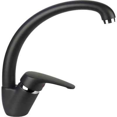 Смеситель для кухни Seaman Marble SSC-801-Черный Черный