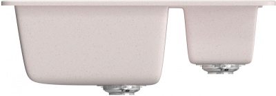 Кухонная мойка Mixline ML-GM21-311 525169 Светло-розовая