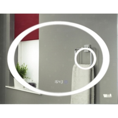 Зеркало WeltWasser Gabi 100x80 с подсветкой и динамиками 10000000972 Хром