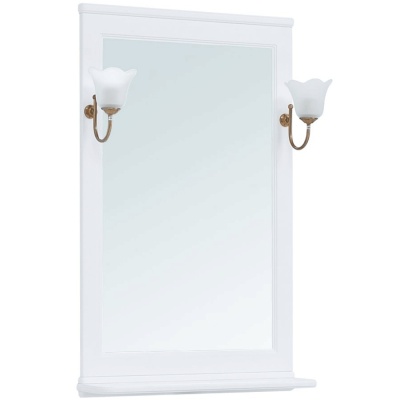 Комплект мебели для ванной Aquanet Валенса 65 240419 Белый матовый