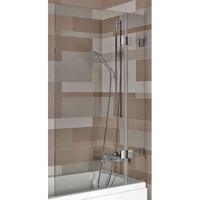 Шторка на ванну Riho Scandic M109V 100 GX0607202 R профиль Хром стекло прозрачное