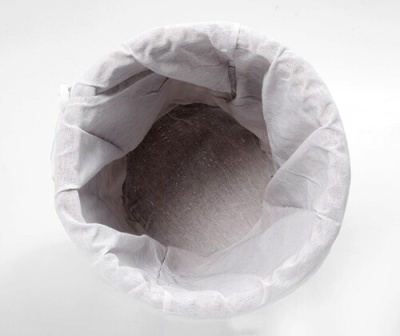 Корзина для белья WasserKRAFT Main 37x37x48 WB-410-M с крышкой Коричневая