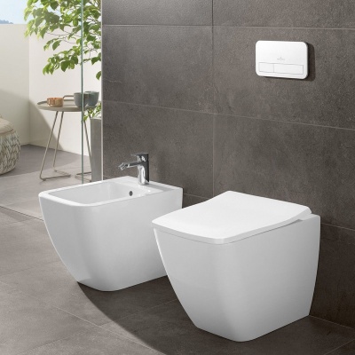 Клавиша смыва Villeroy&Boch ViConnect 922490 Хром глянцевый