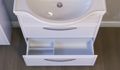 Тумба под раковину Raval Classic 80 Белая