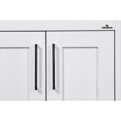 Комплект мебели для ванной ValenHouse Эйвори 60 AVК60Б Белый ручки Хром