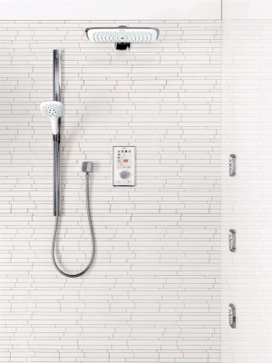 Верхний душ Hansgrohe PuraVida 39 27437400 Белый/Хром